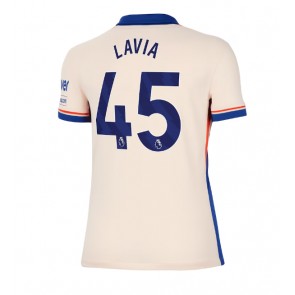 Chelsea Romeo Lavia #45 Dámské Venkovní Dres 2024-25 Krátký Rukáv